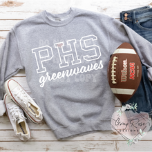 Load image into Gallery viewer, Ponchatoula Greenwave - Bold Script