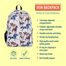 Load image into Gallery viewer, Horse Dreams 15 Inch Backpack
