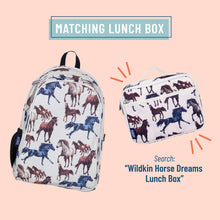 Load image into Gallery viewer, Horse Dreams 15 Inch Backpack
