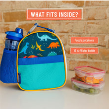 Load image into Gallery viewer, Jurassic Dinosaurs Clip-in Lunch Box
