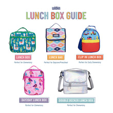 Load image into Gallery viewer, Magical Unicorns Clip-in Lunch Box
