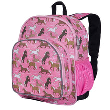 Load image into Gallery viewer, Horses in Pink 12 Inch Backpack
