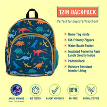 Load image into Gallery viewer, Jurassic Dinosaurs 12 Inch Backpack
