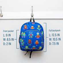 Load image into Gallery viewer, Robots 12 Inch Backpack
