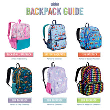 Load image into Gallery viewer, Pink and Gold Stars 12 Inch Backpack
