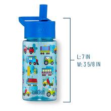 Load image into Gallery viewer, Trains, Planes &amp; Trucks 16 oz Tritan Water Bottle

