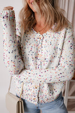 Load image into Gallery viewer, PREORDER: The Candace Confetti Button Cardi *CLOSES 11/17
