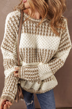 Load image into Gallery viewer, PREORDER: The Nadia Neutral Chunky Knit Sweater *CLOSES 11/17
