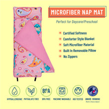 Load image into Gallery viewer, Paisley Microfiber Nap Mat
