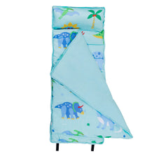 Load image into Gallery viewer, Dinosaur Land Microfiber Nap Mat
