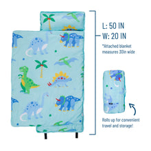 Load image into Gallery viewer, Dinosaur Land Microfiber Nap Mat
