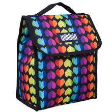 Load image into Gallery viewer, Rainbow Hearts Lunch Bag
