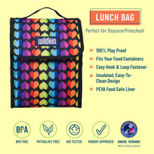 Load image into Gallery viewer, Rainbow Hearts Lunch Bag
