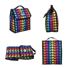 Load image into Gallery viewer, Rainbow Hearts Lunch Bag
