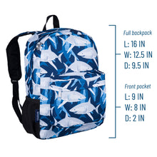Load image into Gallery viewer, Sharks 16 Inch Backpack
