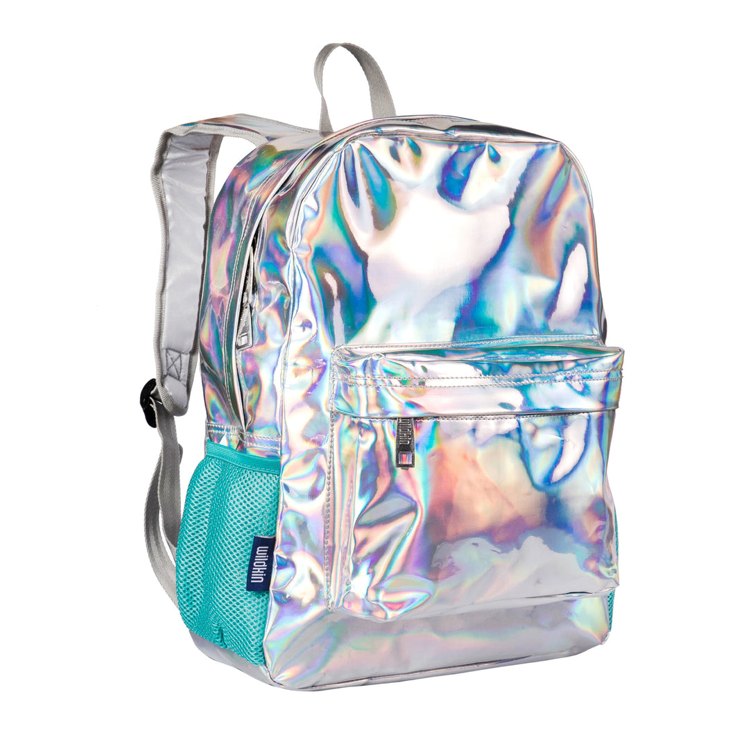 Holographic 16 inch Backpack