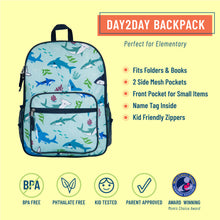 Load image into Gallery viewer, Shark Attack Day2Day Backpack
