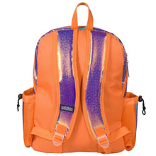 Load image into Gallery viewer, Orange Shimmer 17 inch Backpack
