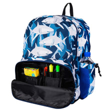 Load image into Gallery viewer, Sharks 17 Inch Backpack
