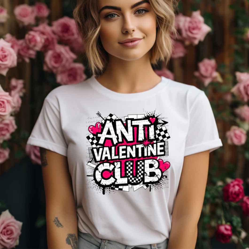 Anti Valentine Club Checkered