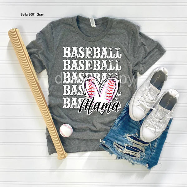 Baseball/Softball Mama Stacked