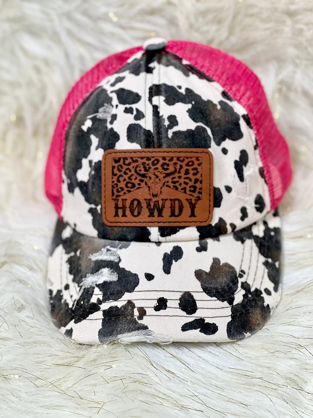 Howdy Cow Print